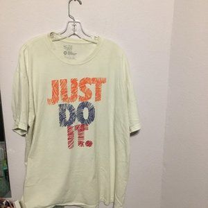Vintage 2XL NIke Just do it graphic  T